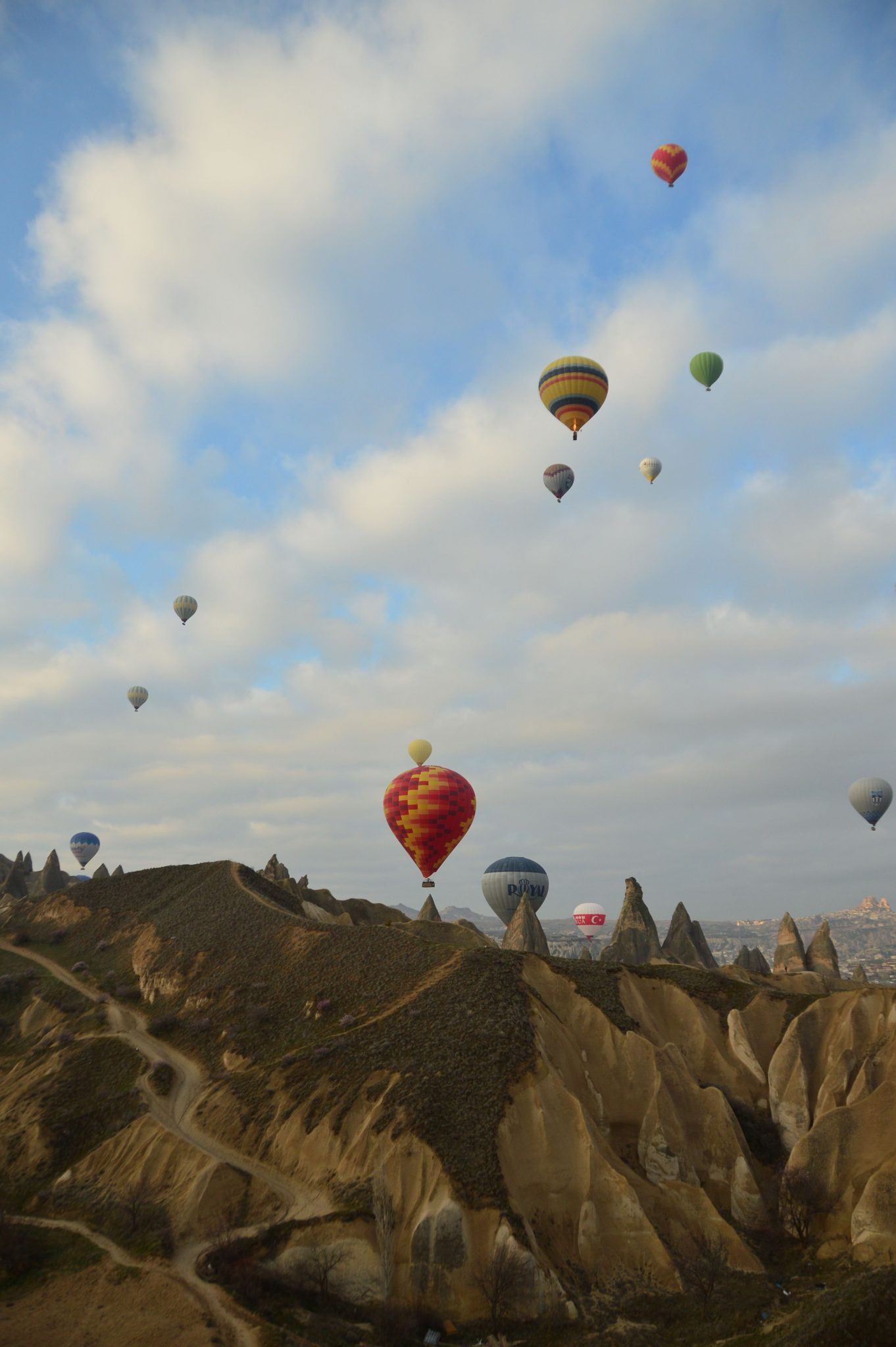 Perfect Cappadocia Itinerary 3 Days 6 cappadocia hot air balloons against the sky