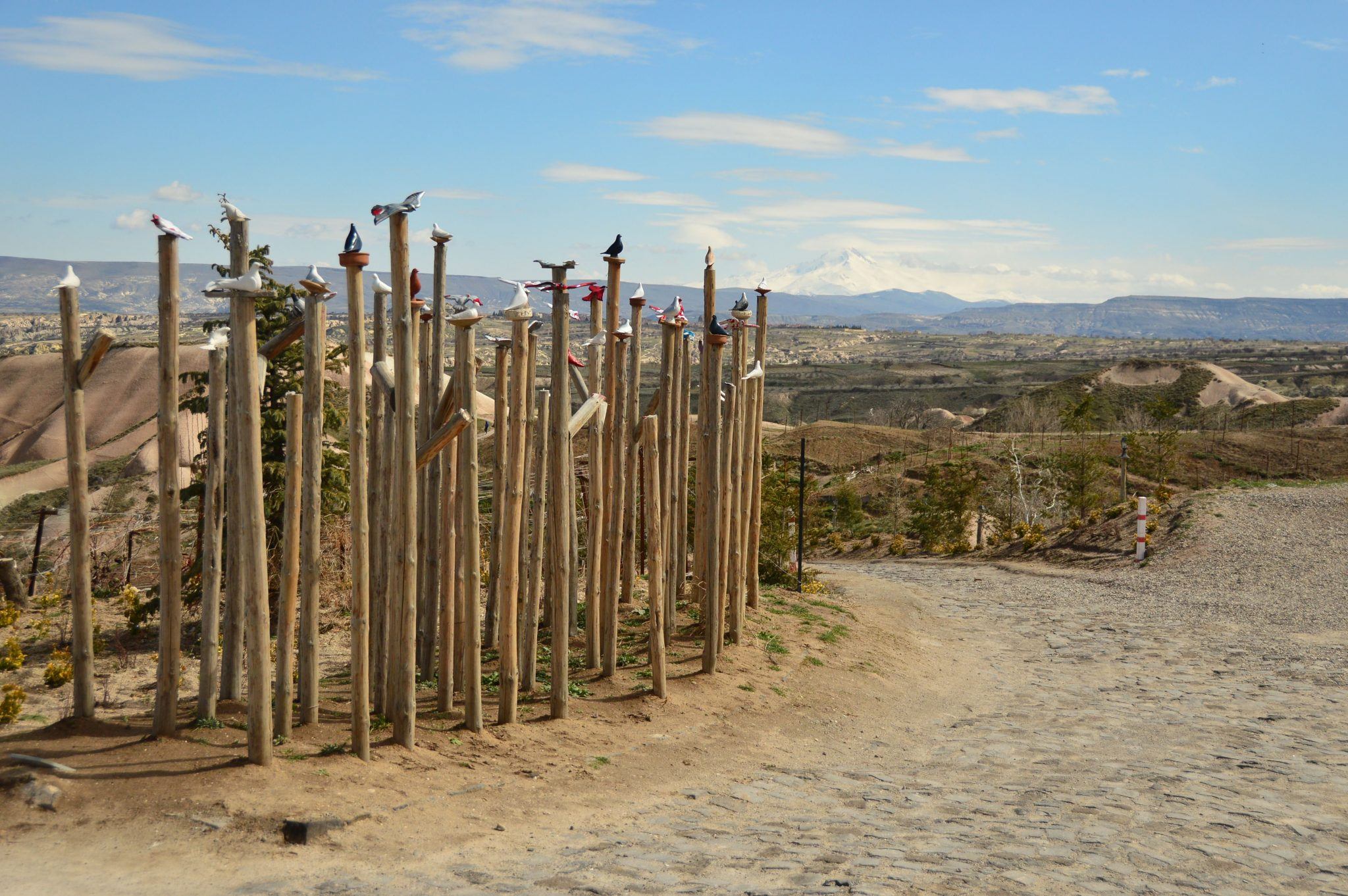 Perfect Cappadocia Itinerary 3 Days 3 Entrance to the Pigeon Valley walk at the Uchisar end