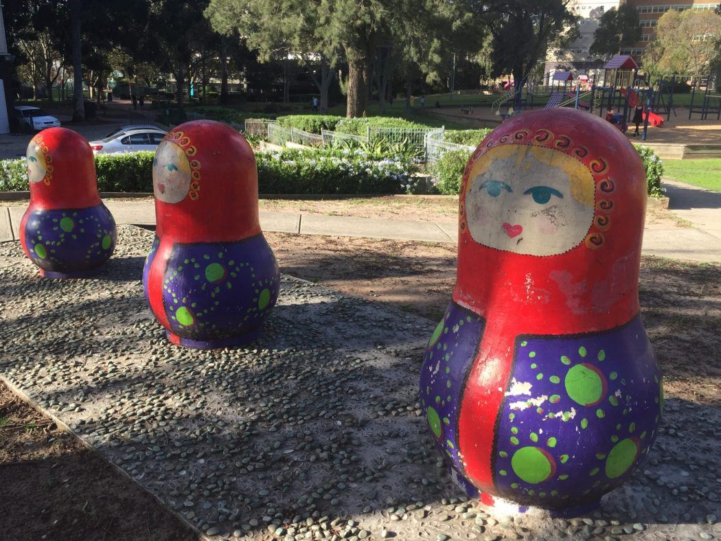 5 Best Places to Stay in Melbourne for Boutique Hotel Lovers 22 russian doll statues in fitzroy melbourne