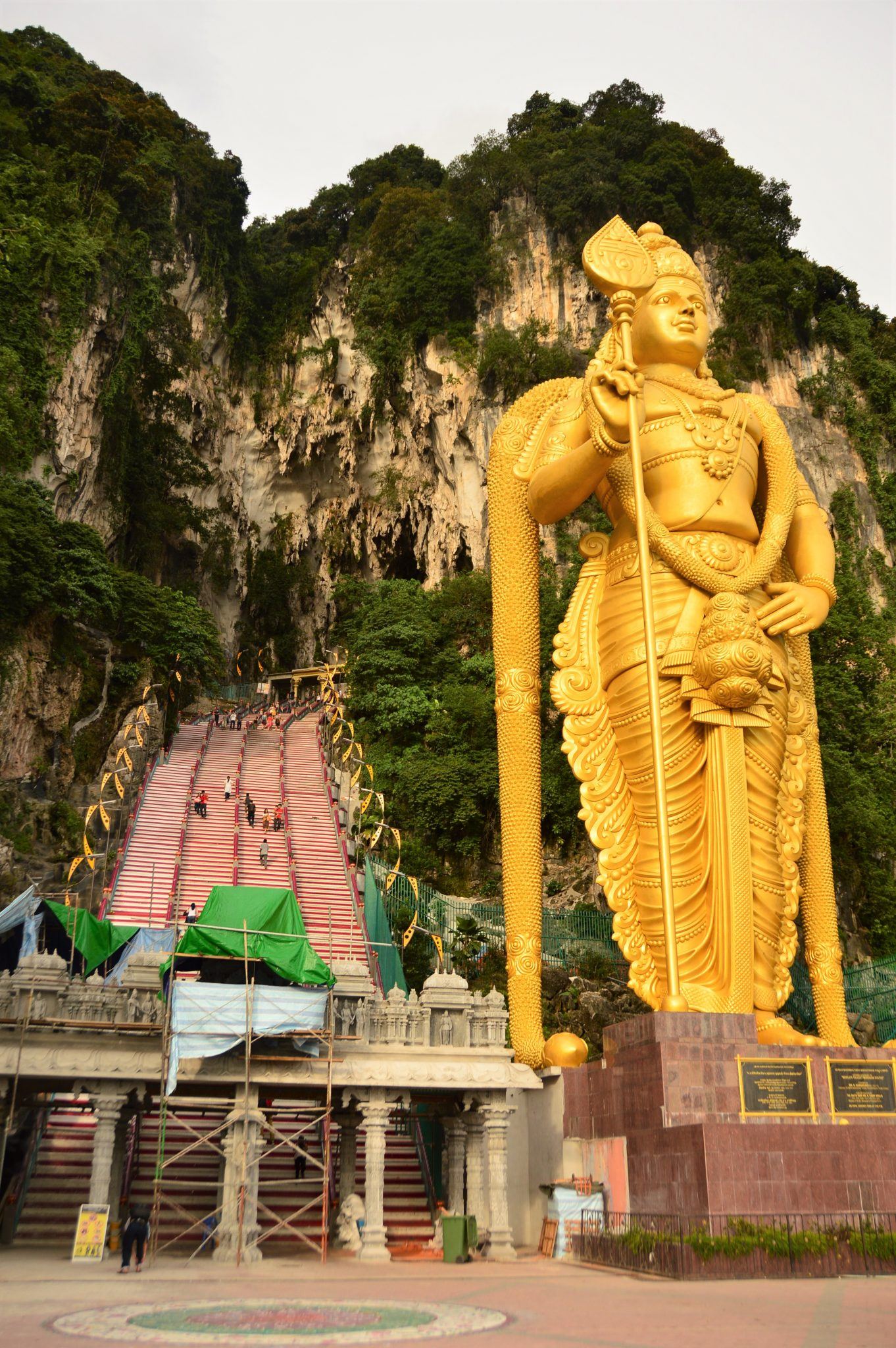 The very impressive entrance to Batu Caves most developing countries in the world