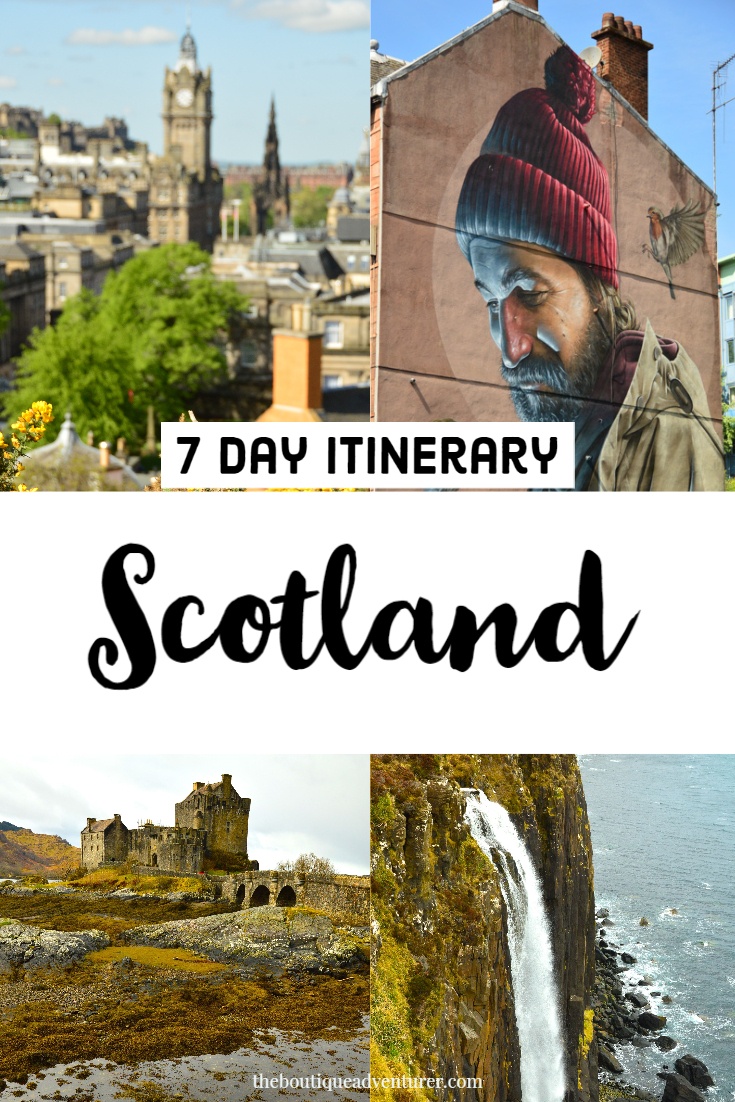 Scotland itinerary 7 days