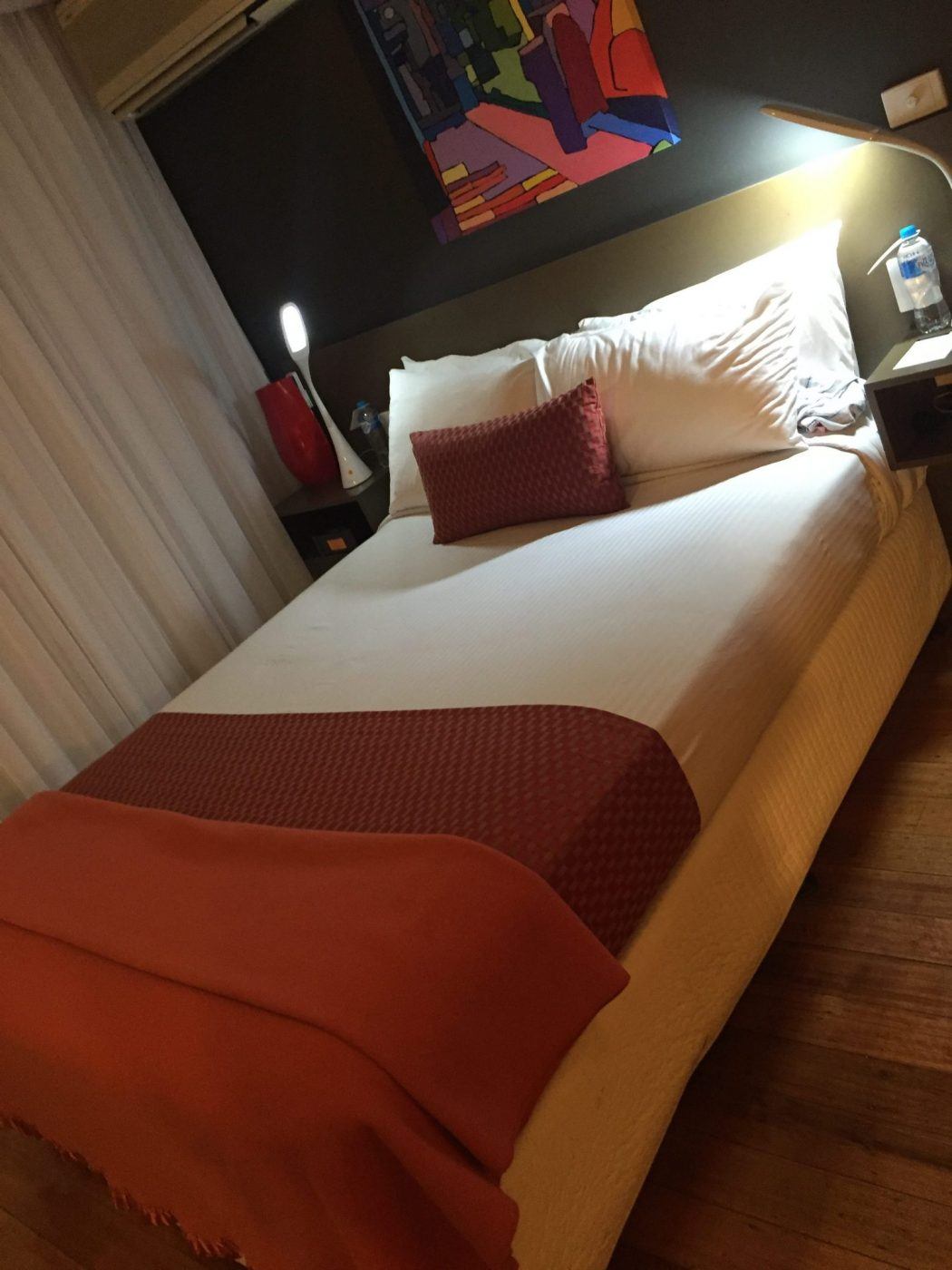 bedroom at tolarno's hotel st kilda melbourne