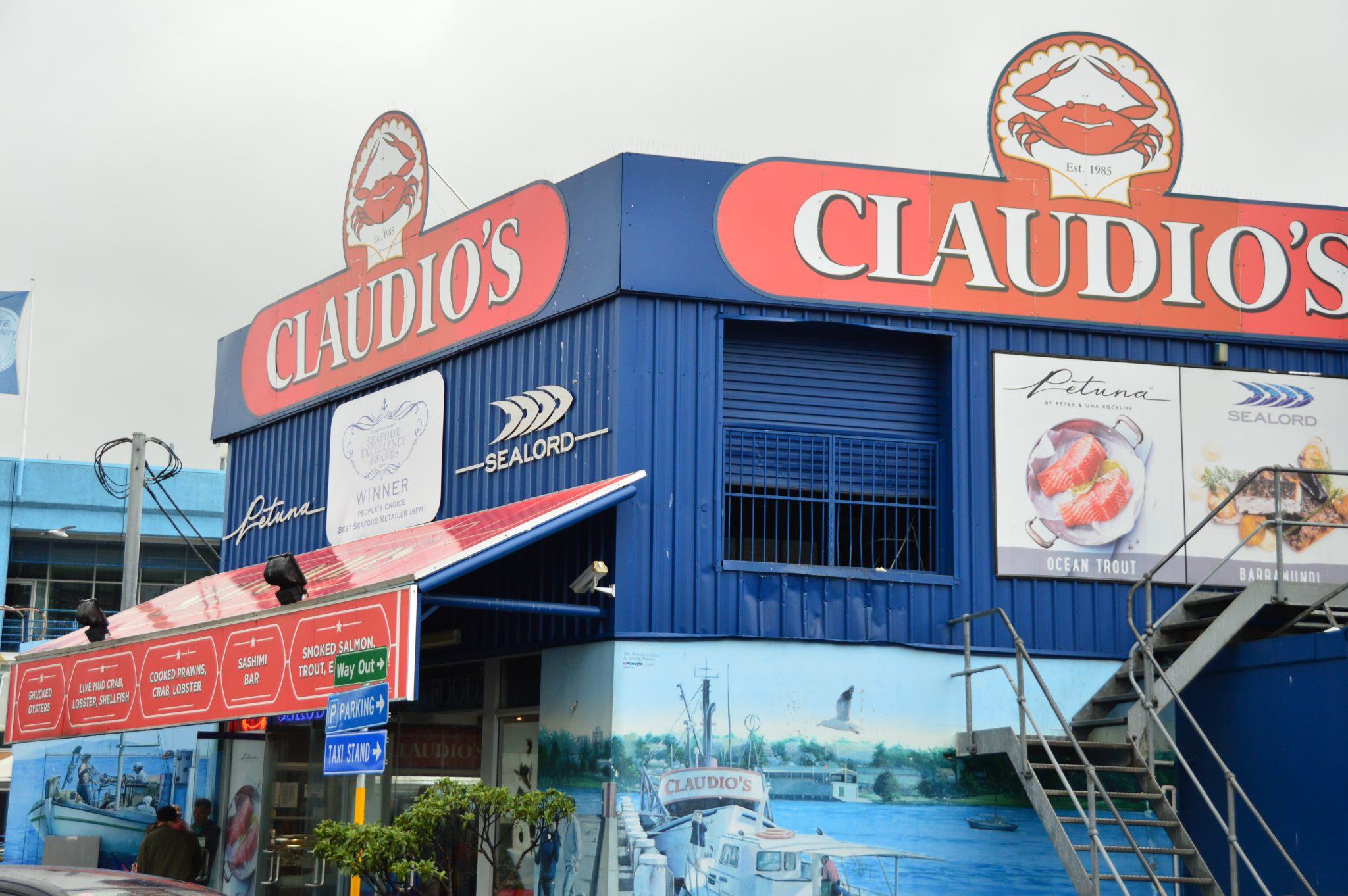 exterior of claudio's at sydney fish market