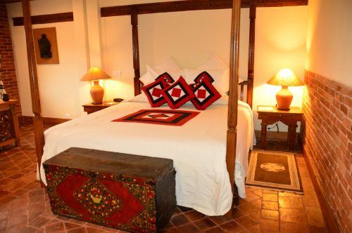 bedroom at dwarika's hotel kathmandu
