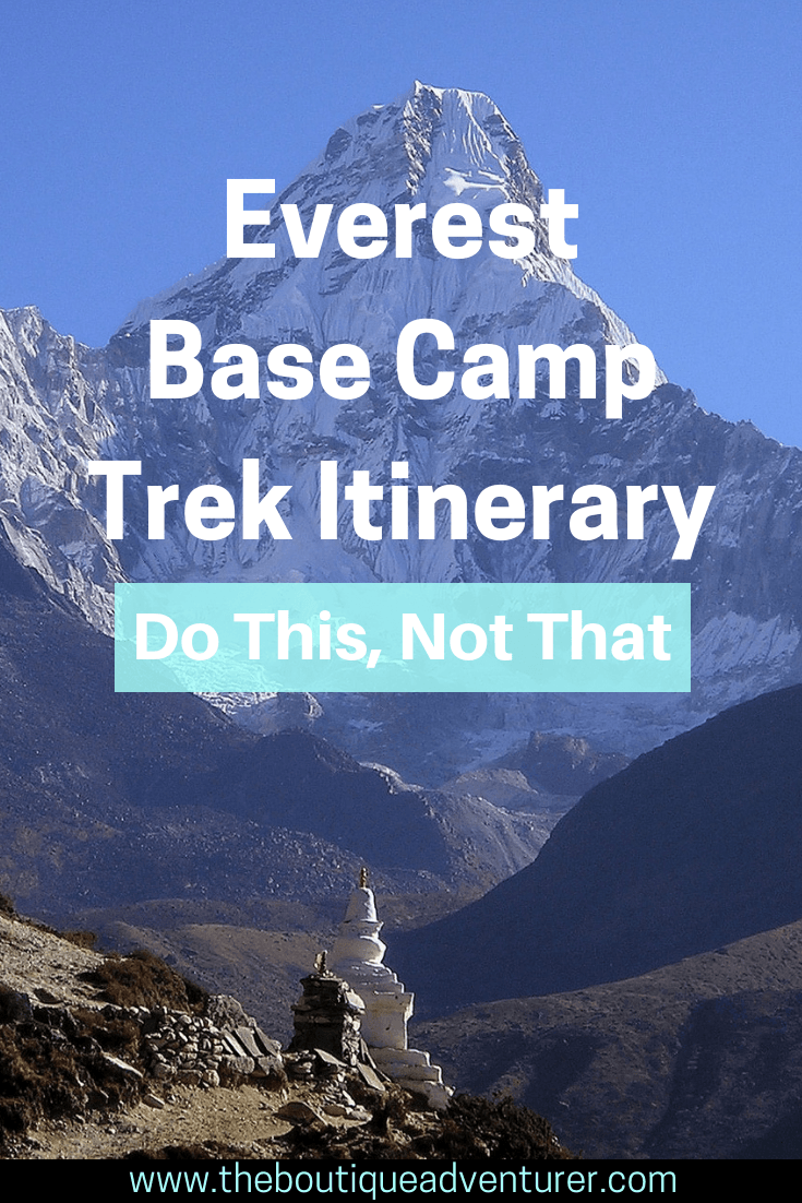 Your dream of reaching Everest Base Camps but don't know what to expect? This complete day but day guide will give you all the informations you need to know about this trek of a lifetime. From what to pack to how to fly to Lukla, what the accommodation looks like to how to prepare. #everest #outdoor