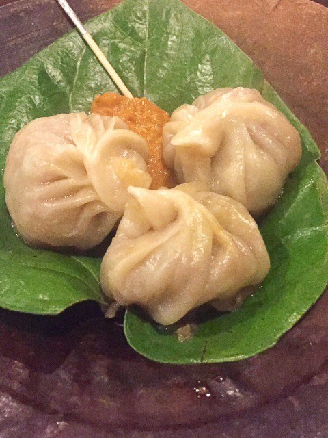 9 Best Places to Visit in Kathmandu & Nearby 6 dumplings at Krishnarpan restaurant in kathmandu