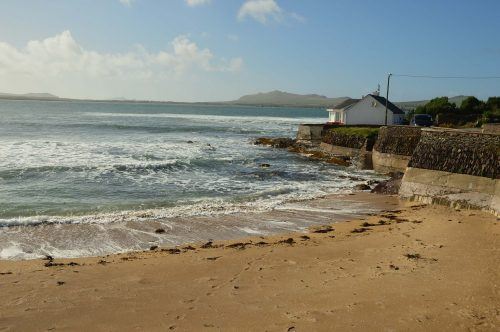 building on beach and seafront dingle peninsula ireland building on beach and seafront dingle peninsula ireland
