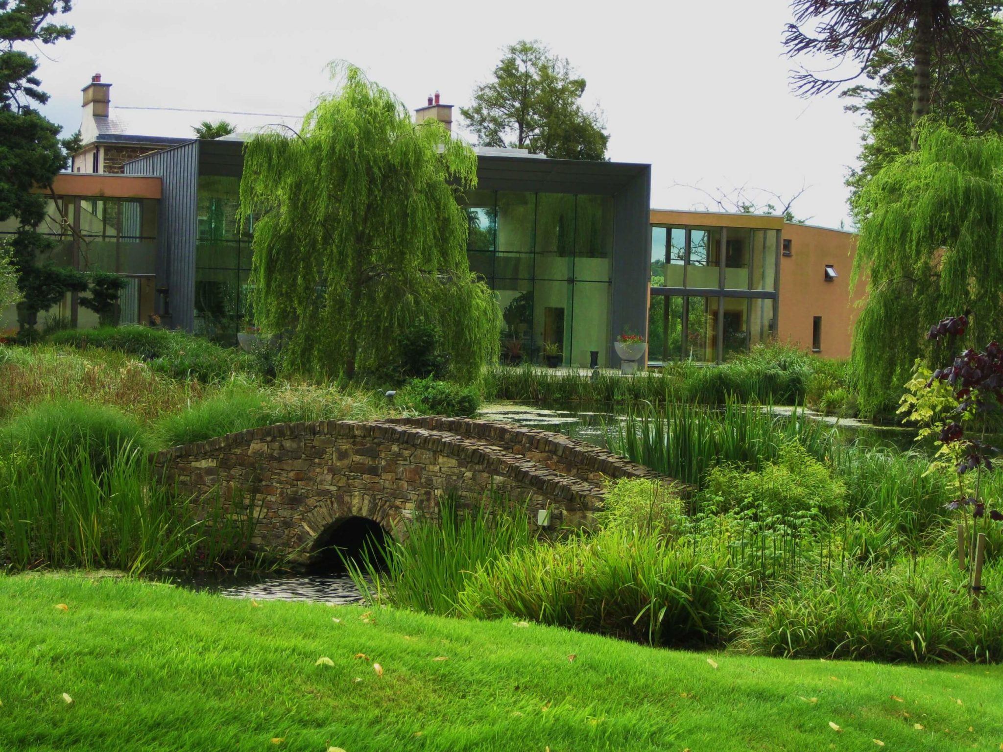 Monart Spa Ireland Review 14 grounds of monart spa ireland including stone bridge and main spa buildings