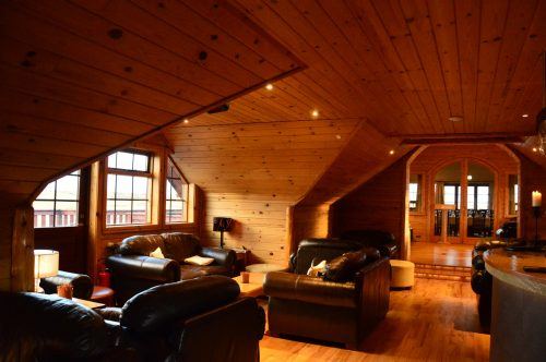 the upstairs lounge at hotel ranga iceland
