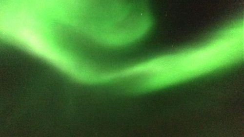 the northern lights in the iceland sky