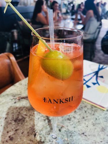 Aperol Spritz Banksii Barangaroo Restaurants