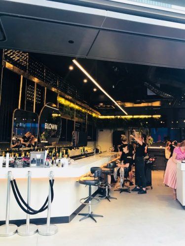 Bar and hairdressers barangaroo