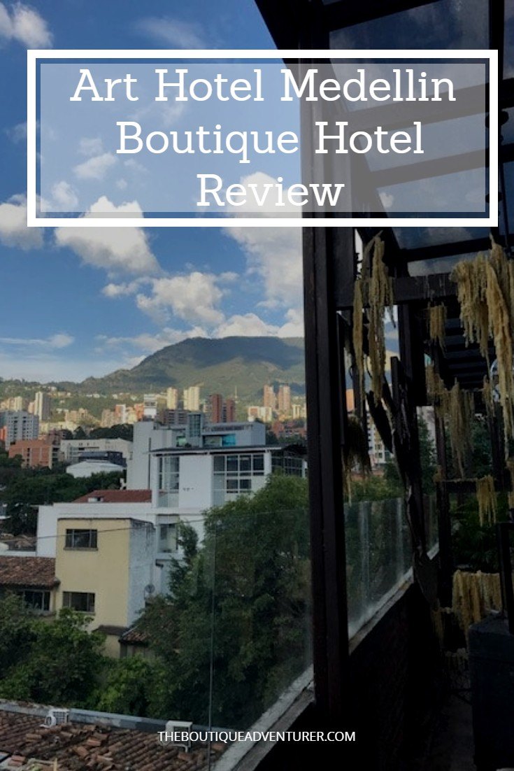 The Art Hotel Medellin has a brilliant location and an aesthetic you won't forget! Find out how to Get the Most out of your stay here #arthotelmedellin #arthotel #medellin #medellinhotels #medellincolombiahotels #medellin #colombia #medellinhotels #colombiahotels#colombiatravel#medellintravel #