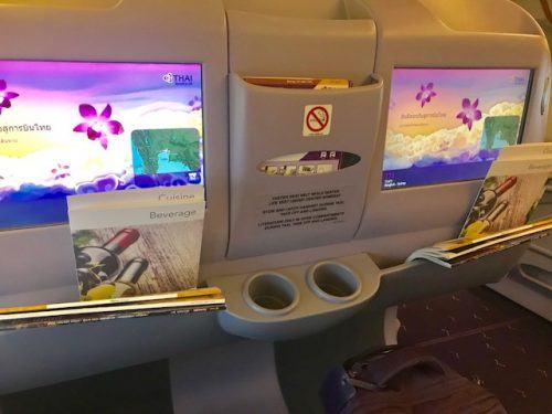 thai business class screens