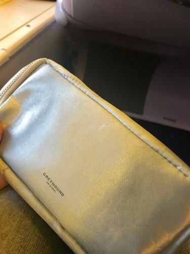 thai airways business class toiletries bag