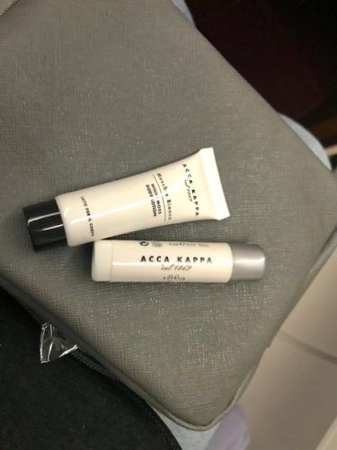 lotion and lip balm thair airways