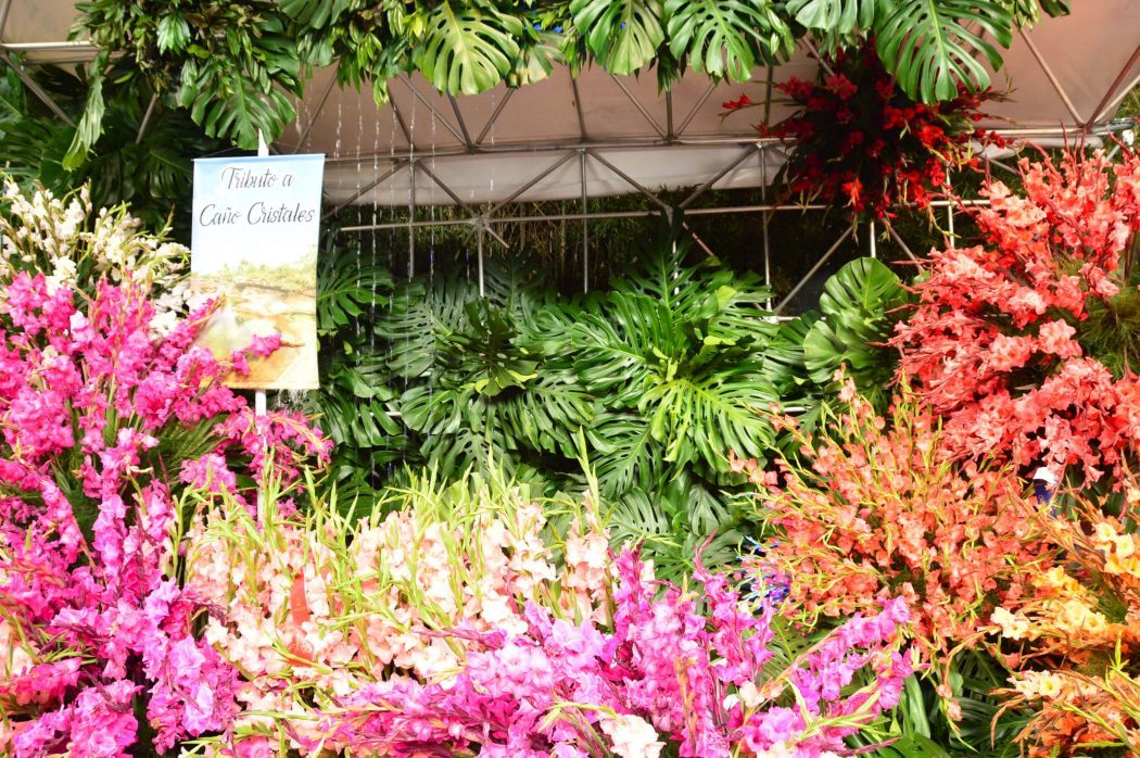 floral display Feria de las flores medellin