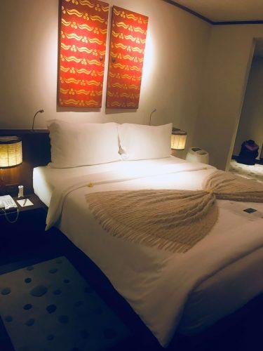 bedroom at kamalaya