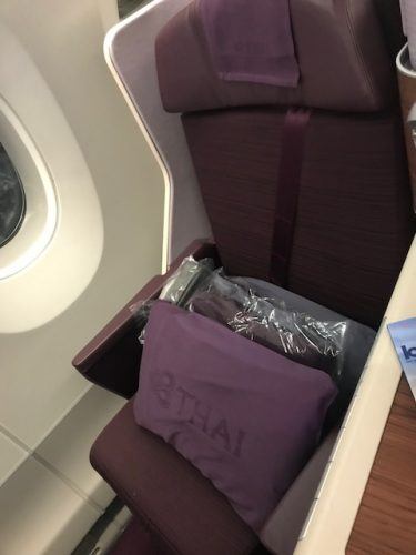 thai airways business class seat