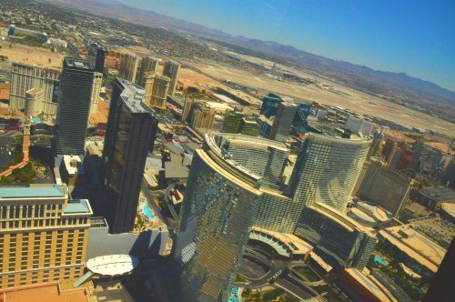 view over las vegas