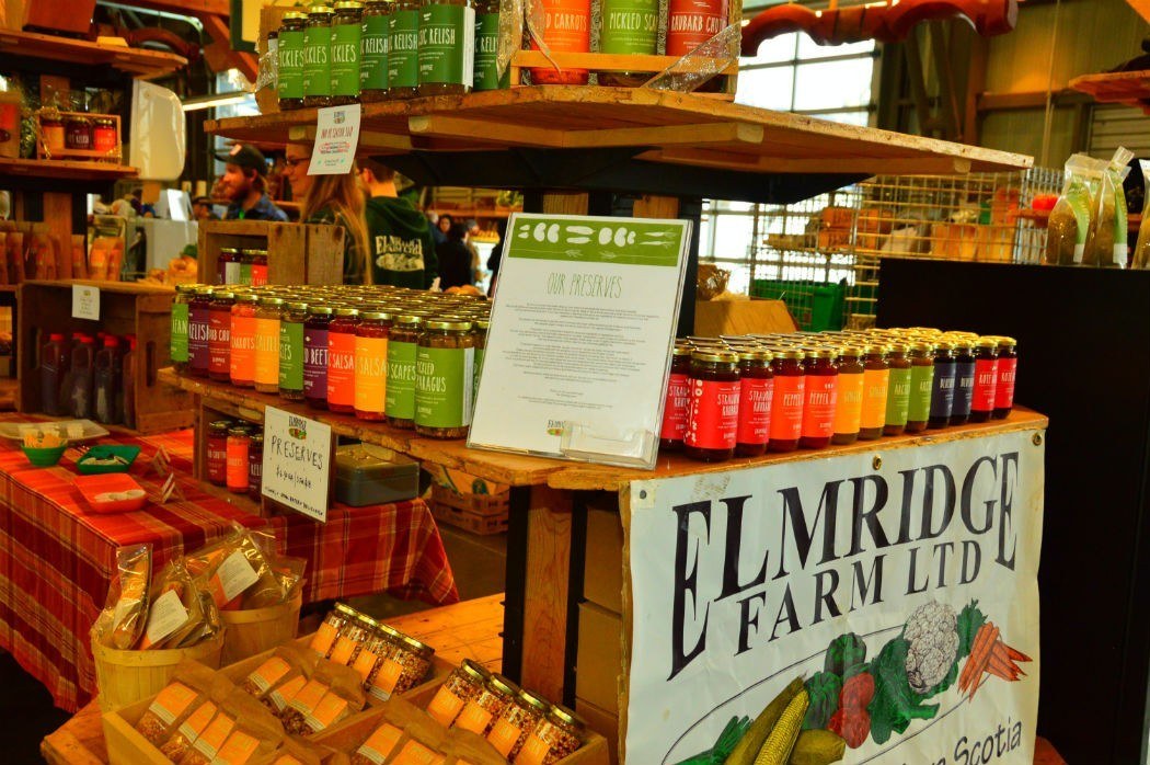 Elmridge Farms stall at Halifax Market