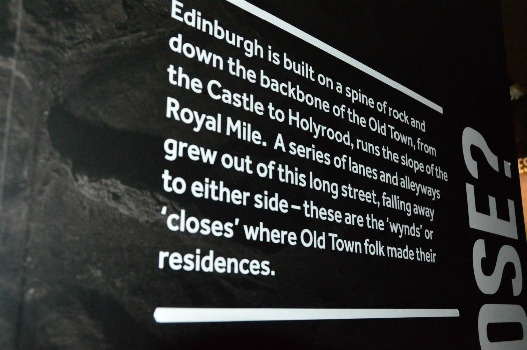 2 Best Edinburgh Vaults Tour Options 13 written information about edinburgh at the start of the mary scots tour