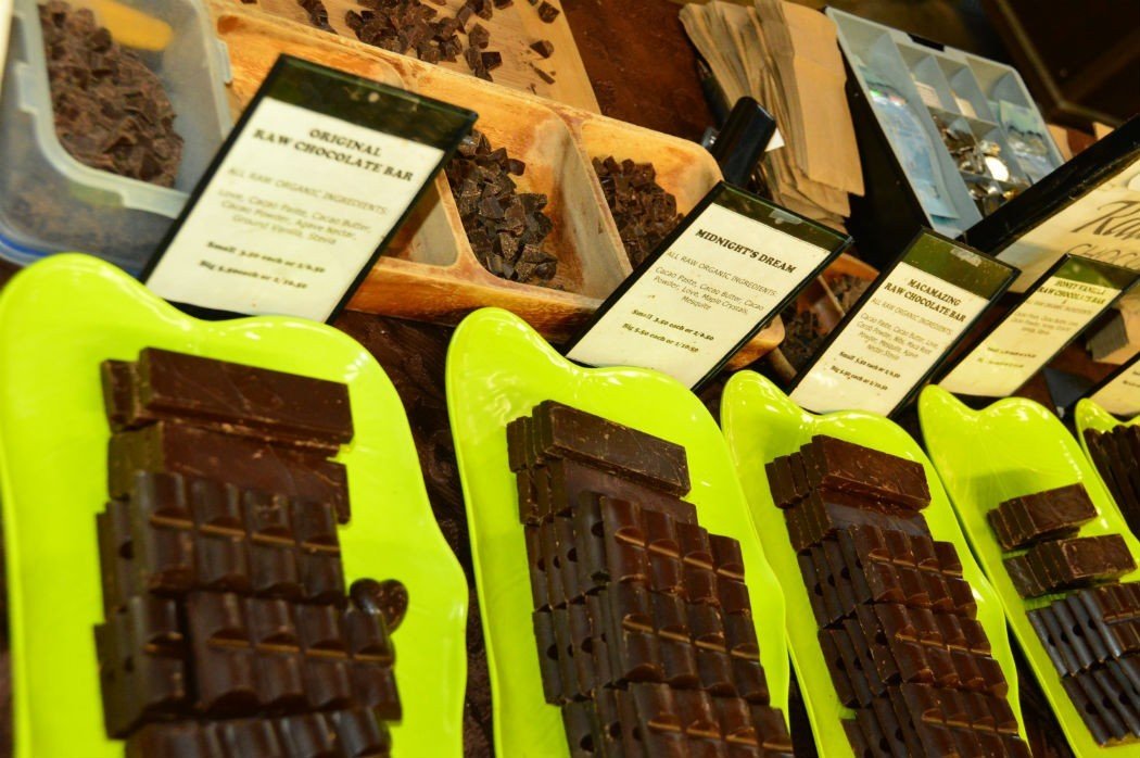 chocolates at halifax farmers market