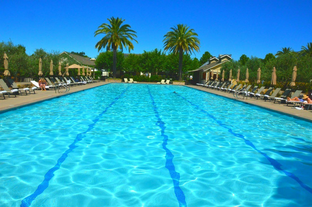 Solage Spa & Hotel Review Calistoga 1 solage pool