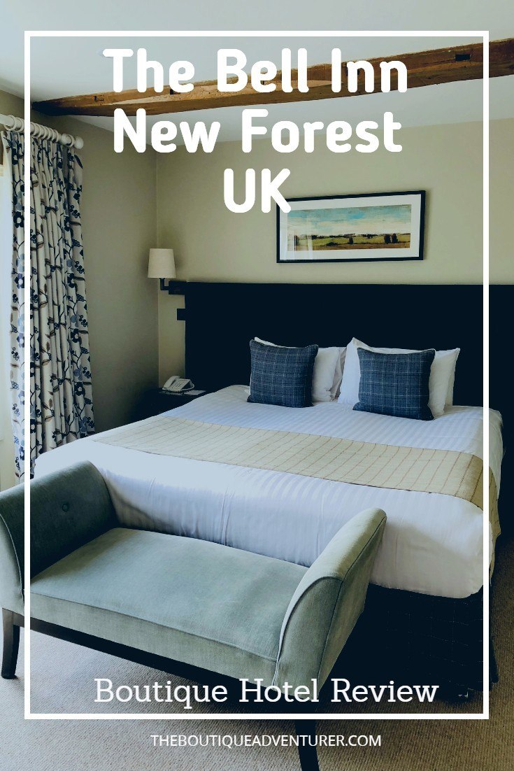 My review of the lovely boutique hotel Bell Inn New Forest #newforest #unitedkingdomhotels #newforesthotels #englandboutiquehotels #boutiquehotels