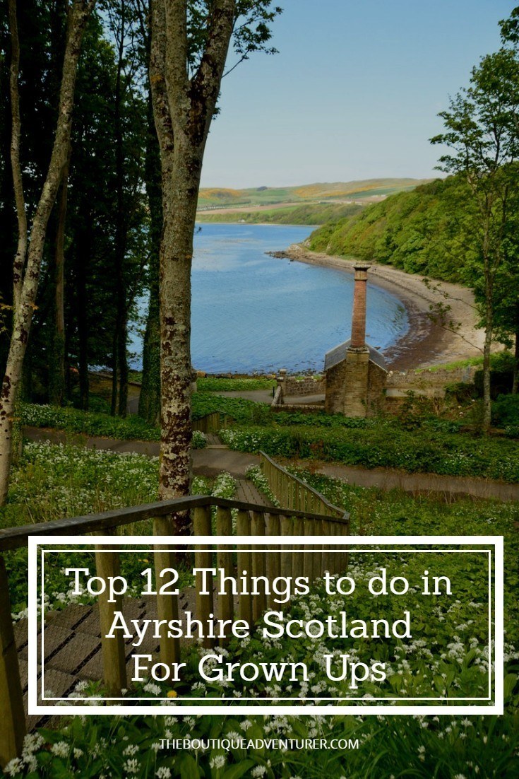 The lovely Ayrshire is one of the least visited regions of Scotland - find out why you should get in ahead of the crowds with the Top 12 things to do #ayrshirescotland#ayrshirescotlandcastles#ayrshirescotlandhotels#ayrshirescotlandrobertburns#ayrshirescotlandtravel#scotlandtravel#scotlandthingstodoin#scotlandfood#scotlandhotels#scotlandcastles#scotlandvacation