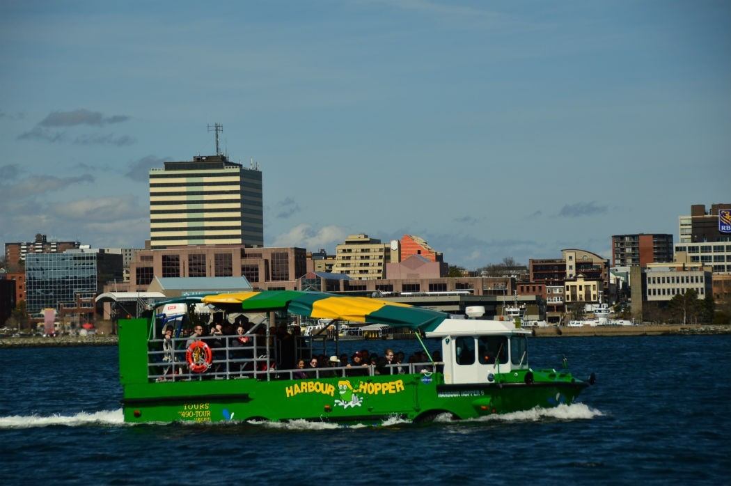 The Halifax Harbour Hopper on the water! 