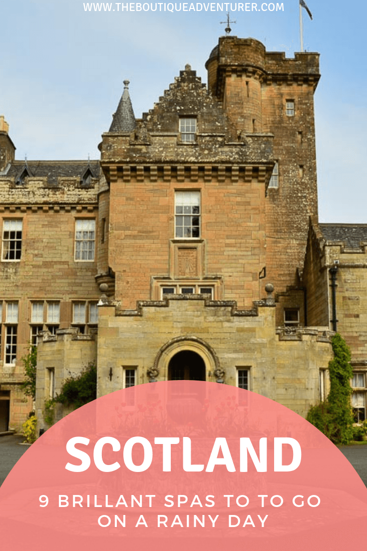 9-brilliant-spa-scotland Scotland is not necessarily the first place that comes to mind when you think of spa breaks! However, there is a fantastic range of spa breaks Scotland to consider. The Scottish spa break tends to veer towards the indulgent/luxury end of the spa spectrum vs detox/extreme exercise. #scotland #scotlandroadtrip #scotlandvacations #luxuryspa
