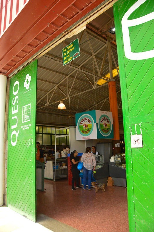 7 Best Gran Canaria Markets You Won't Want to Miss 6 Entrance to market hall San Mateo market Gran Canaria Canary Islands