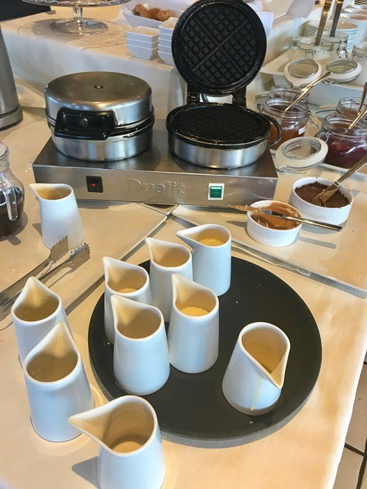 hotel ranga breakfast waffles iceland