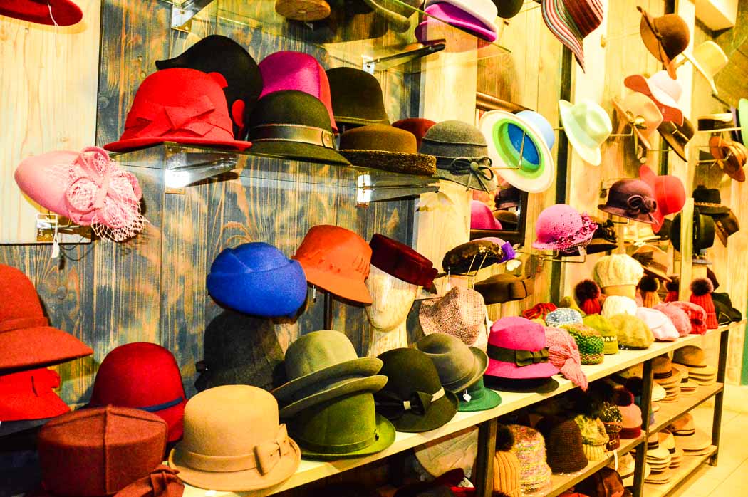 14 Best Things to Do in Tarn et Garonne 4 colourful hats display in Hat Blocks La Forest Caussade