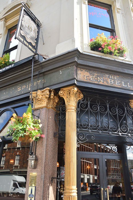 The Ten Bell pub in spitalfields