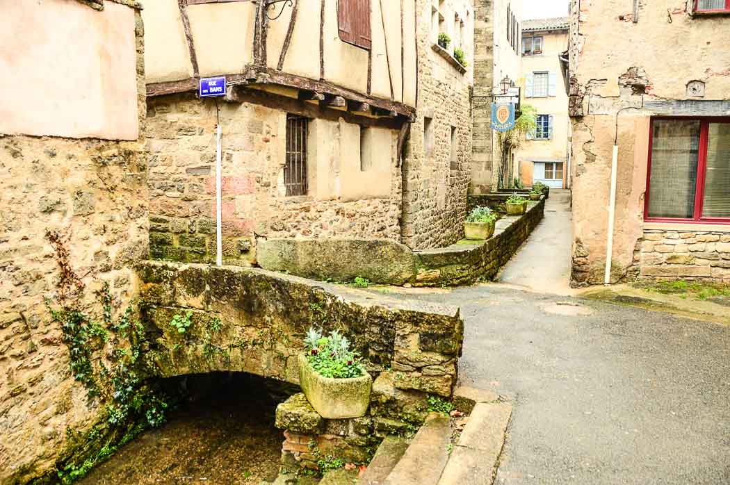 The streets of Saint Antonin Noble Val