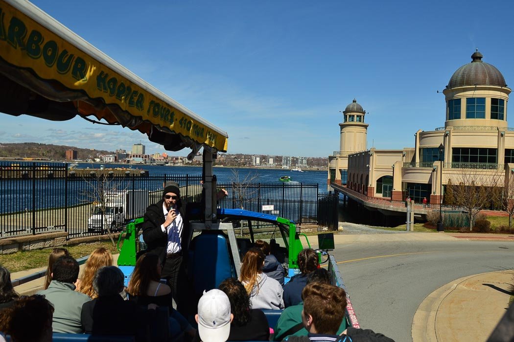 25 Fun Things to do in Halifax (2022) You Won't Want to Miss 8 halifax harbour hopper tour with tour guide about to head into the water