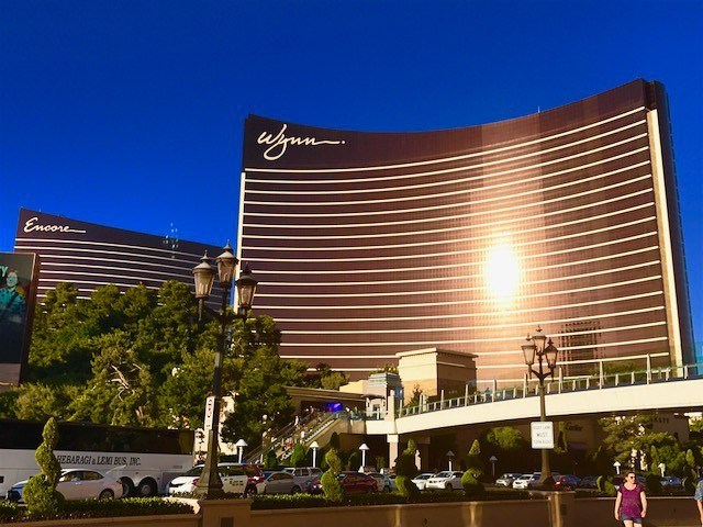 Exterior of the Wynn Hotel Las Vegas