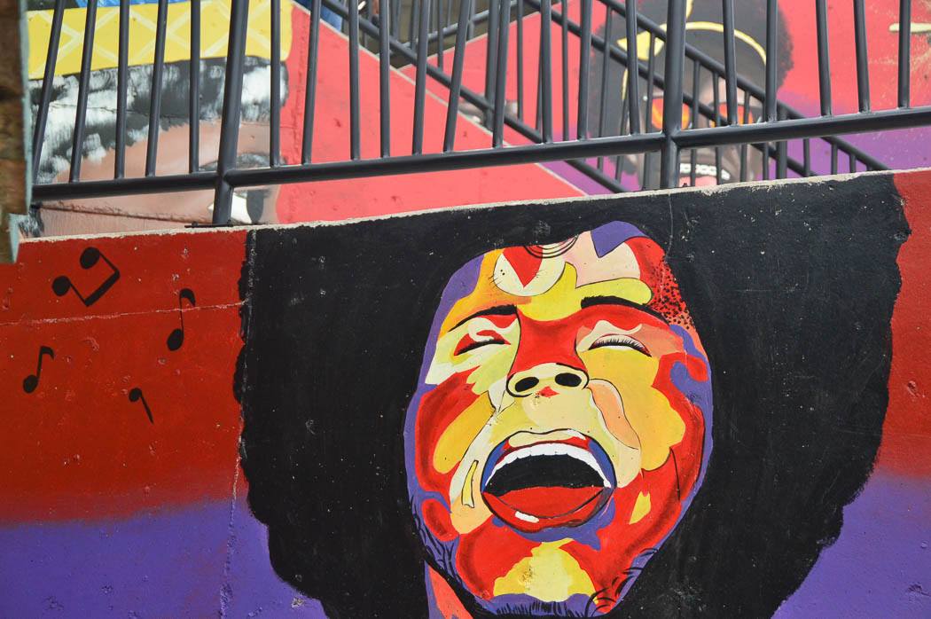 Perfect Colombia Itinerary 2 Weeks including the Rainbow River 21 street art mural communa 13 medellin