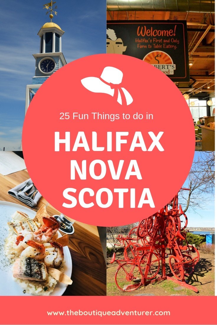 Halifax is such a lovely surprise! Great food, loads to do and so instagrammable! From Halifax Farmers Market to the Maritime Museum of the Atlantic to Halifax Waterfront to the Harbour Hopper to great seafood - Here are the 25 most fun things to do in Halifax Nova Scotia #halifax #novascotia