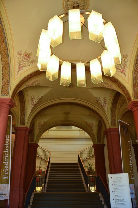 Baden-Baden Spa Guide: Naked or Clothed? (2022) 17 Entrance inside Friedrichsbad spa