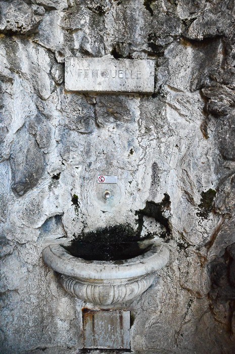 Fountain of Thermal Water in Baden Baden