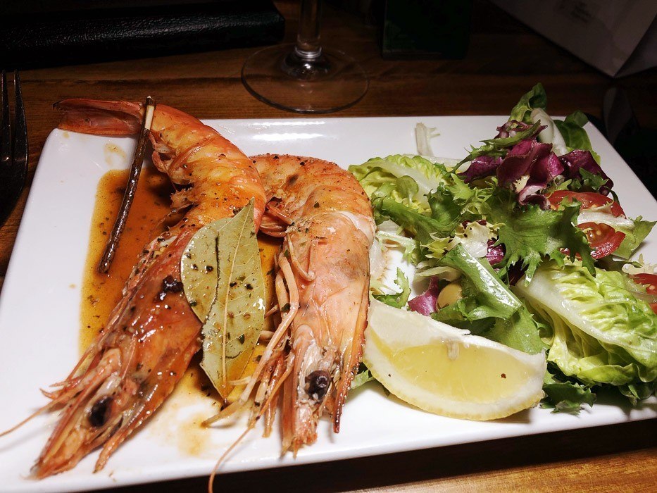 7 Best Places to Visit in South Wales - The Valleys (2022) 16 casa-mia-caerphilly-dinner-prawns