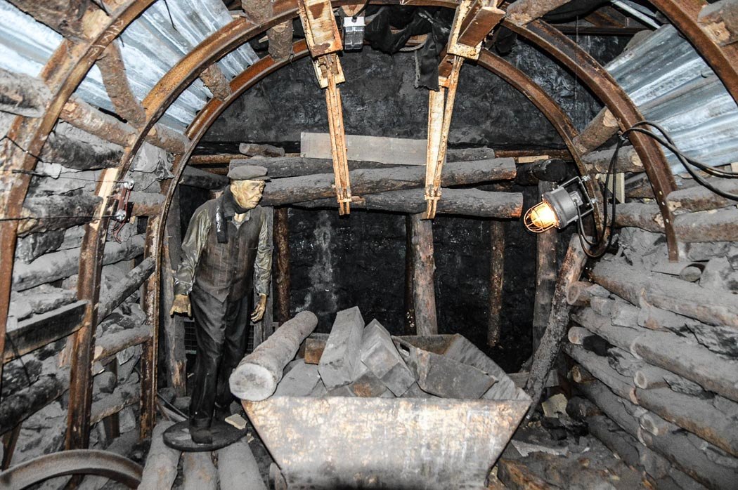7 Best Places to Visit in South Wales - The Valleys (2022) 9 days-out-in-south-wales mannequin of miner in tunnel