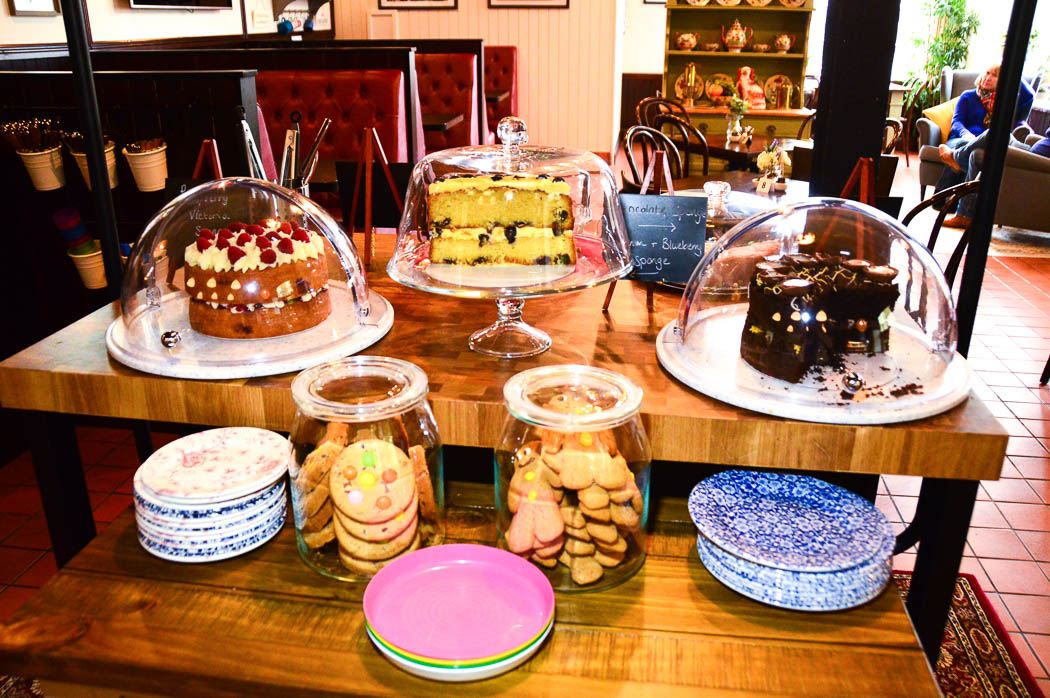 7 Best Places to Visit in South Wales - The Valleys (2022) 10 Cakes on display at the Bracchi Cafe