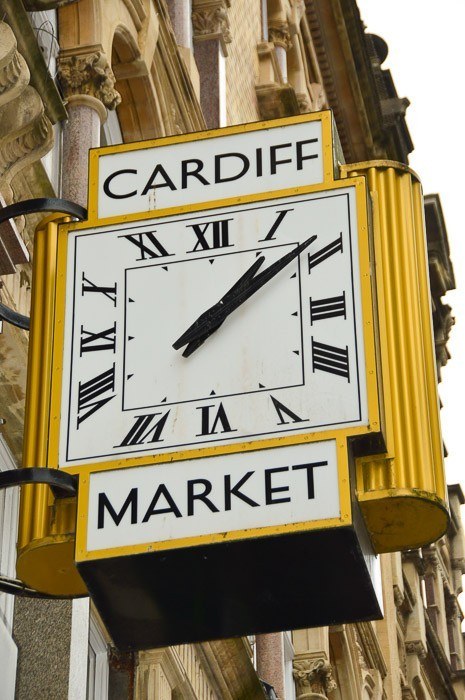 12 Fun Things to do in Cardiff (2022) 28 cardiff-market-clock
