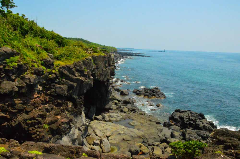 Seopjikoji coast line Jeju Island