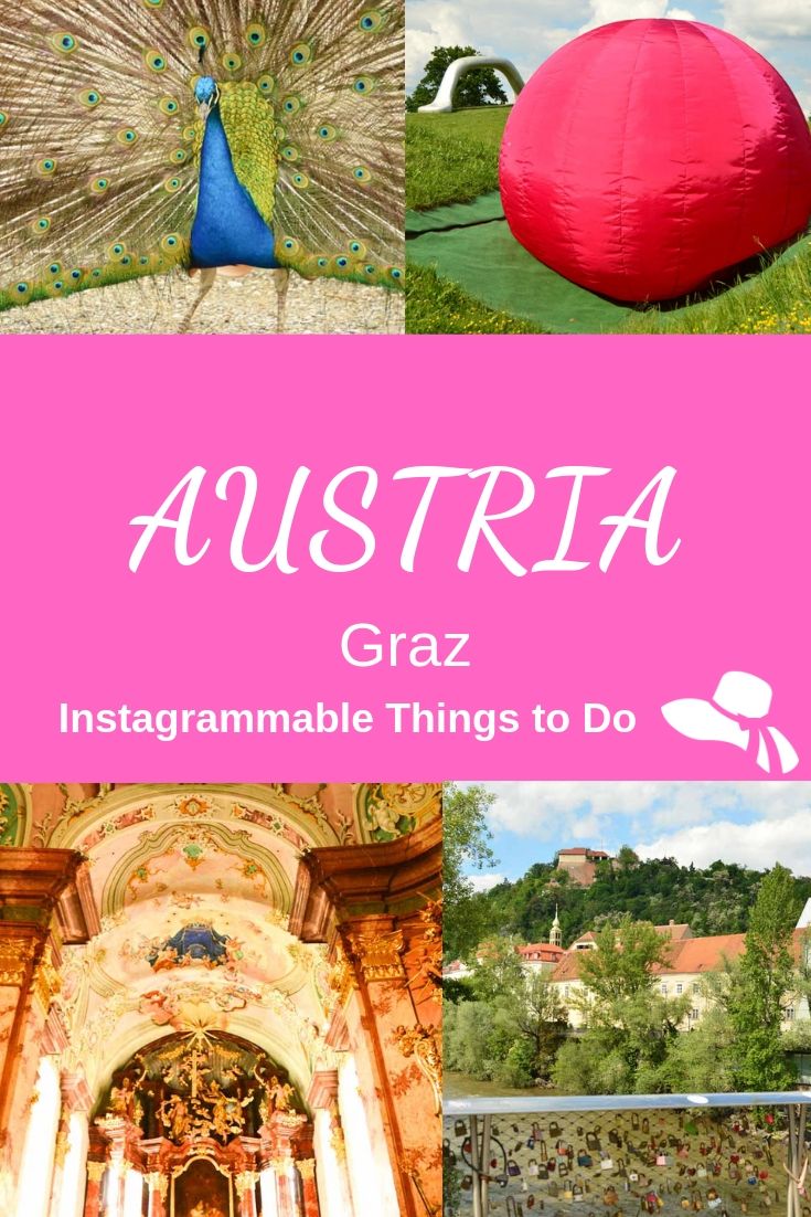 Looking for instagrammable Things To Do In Graz? Find out how to fill your Insta Grid in my post - from the world's longest indoor slide to sculpture parks & rotating lifts & more! #graz #austria