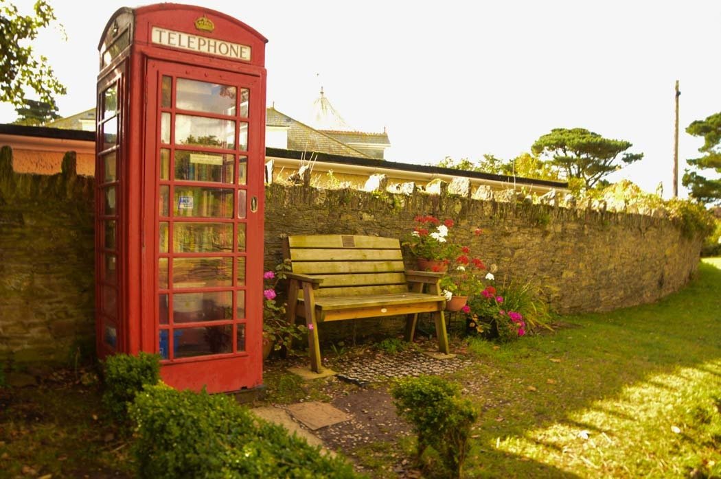 2 Best Spa Hotels South West England 28 england_devon_thurlestone-telephone-library